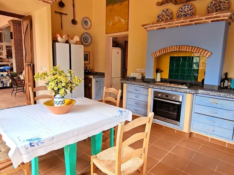 Amidst the captivating landscapes of Andalusia, Southern Spain, this charming country villa draws inspiration from traditional Andalusian architecture. Situated near the picturesque village of Gaucin, this exceptional property offers a unique blend of tra