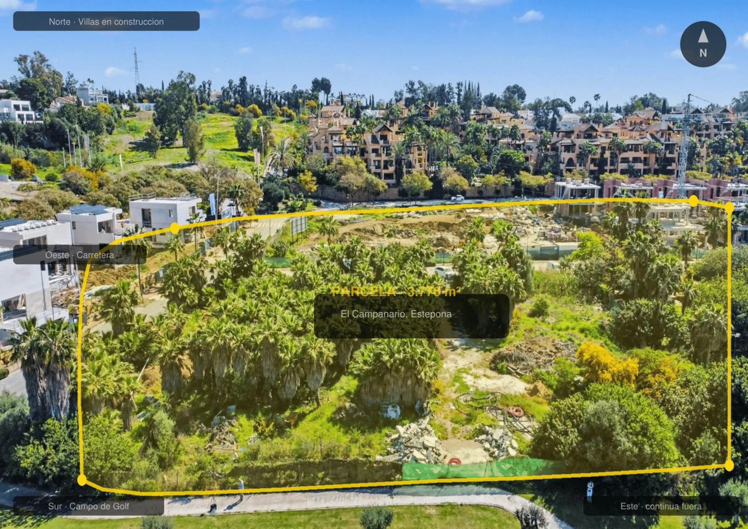 Golf-Front Plot at El Campanario, Estepona