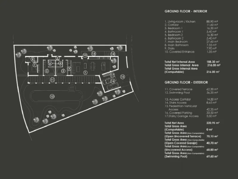 Plot - Residential Plot в продаже в Casares, Málaga. Площадь дома 640 м². Площадь участка 963 м²