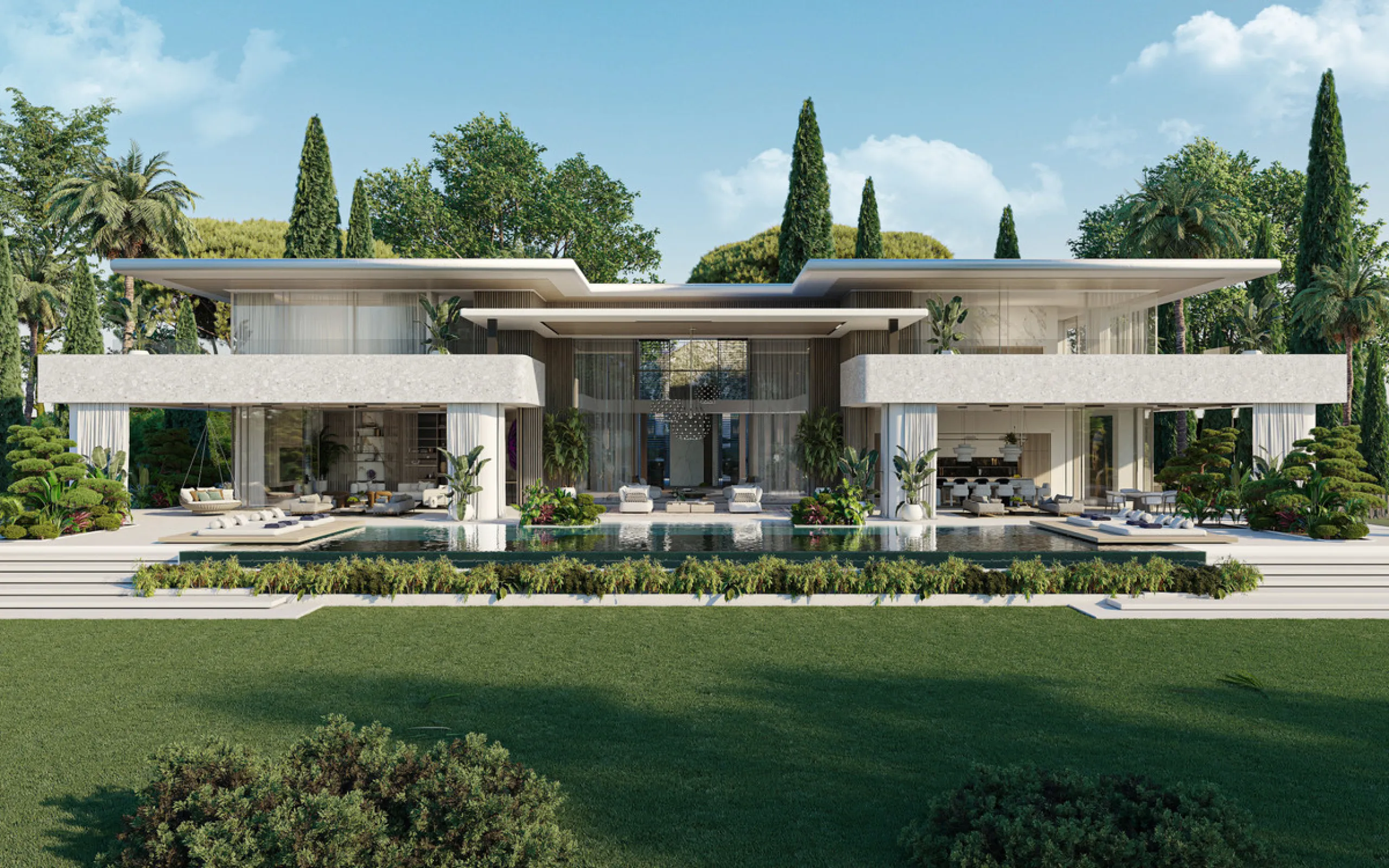 An extraordinary opportunity to acquire a vast 4572m² plot with an innovative project, offering you the flexibility to tailor the design to your exact needs. Boasting a sought-after southwest orientation, this plot enjoys stunning, unobstructed sea views,