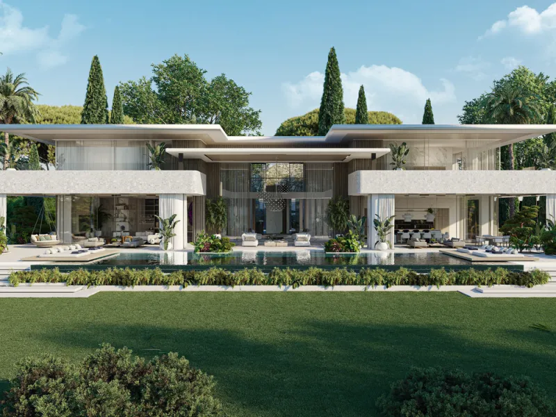 An extraordinary opportunity to acquire a vast 4572m² plot with an innovative project, offering you the flexibility to tailor the design to your exact needs. Boasting a sought-after southwest orientation, this plot enjoys stunning, unobstructed sea views,