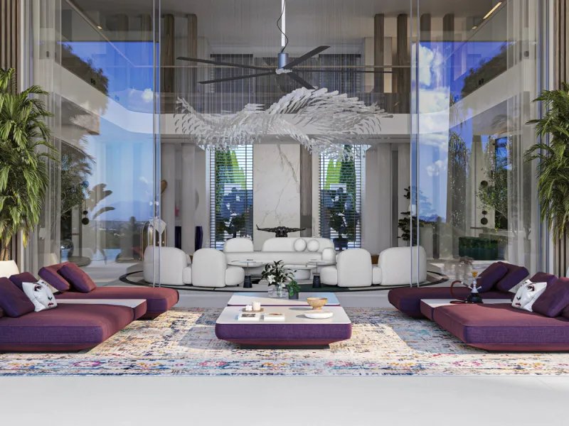 An extraordinary opportunity to acquire a vast 4572m² plot with an innovative project, offering you the flexibility to tailor the design to your exact needs. Boasting a sought-after southwest orientation, this plot enjoys stunning, unobstructed sea views,