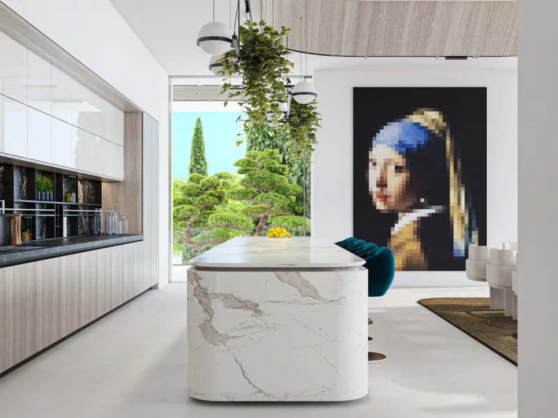 An extraordinary opportunity to acquire a vast 4572m² plot with an innovative project, offering you the flexibility to tailor the design to your exact needs. Boasting a sought-after southwest orientation, this plot enjoys stunning, unobstructed sea views,