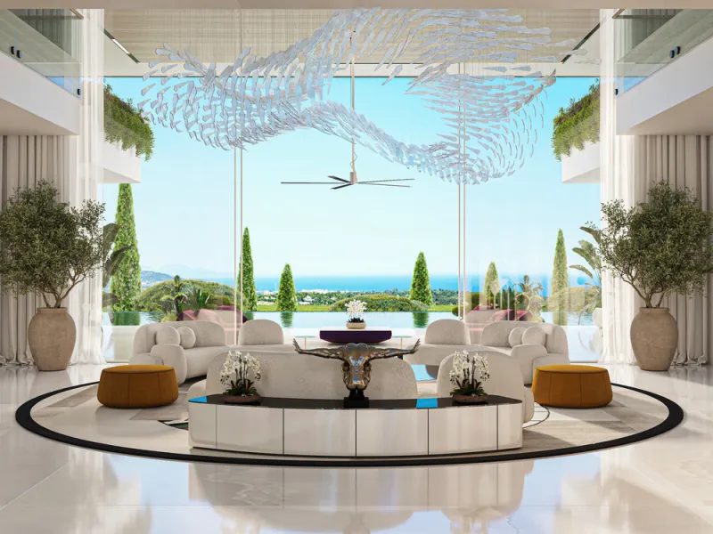 An extraordinary opportunity to acquire a vast 4572m² plot with an innovative project, offering you the flexibility to tailor the design to your exact needs. Boasting a sought-after southwest orientation, this plot enjoys stunning, unobstructed sea views,