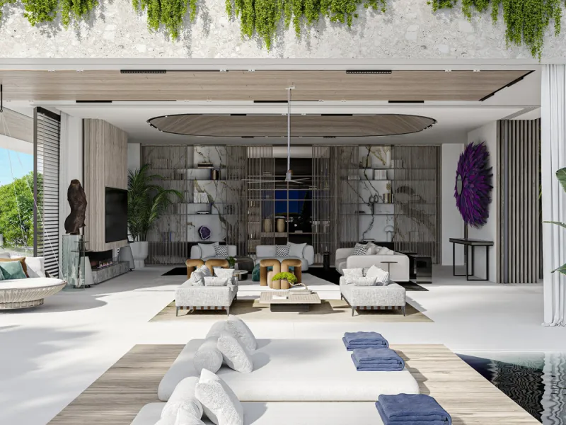 An extraordinary opportunity to acquire a vast 4572m² plot with an innovative project, offering you the flexibility to tailor the design to your exact needs. Boasting a sought-after southwest orientation, this plot enjoys stunning, unobstructed sea views,