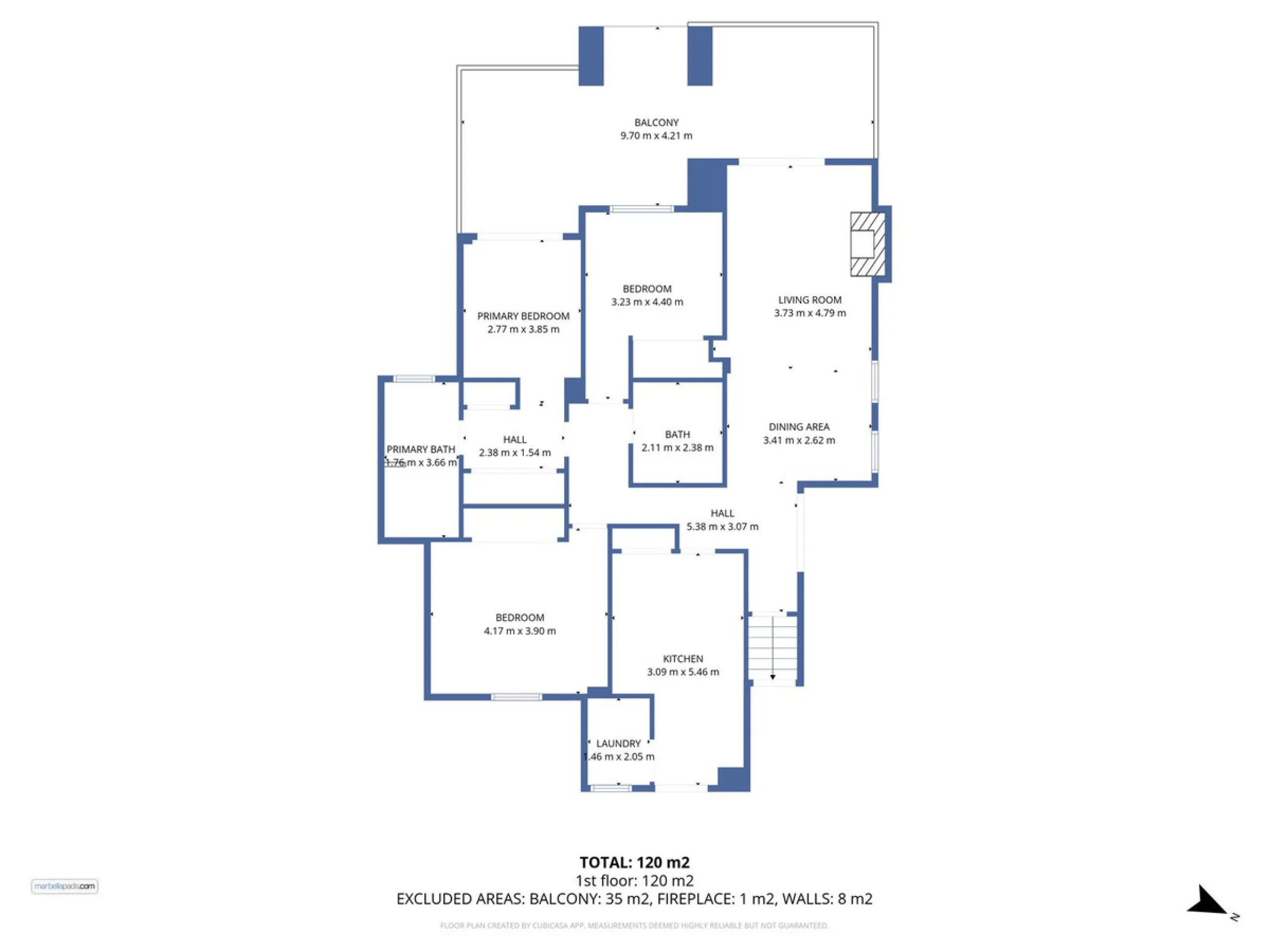 Ground-Floor 3-Bedroom apartment for sale in Hacienda del Sol