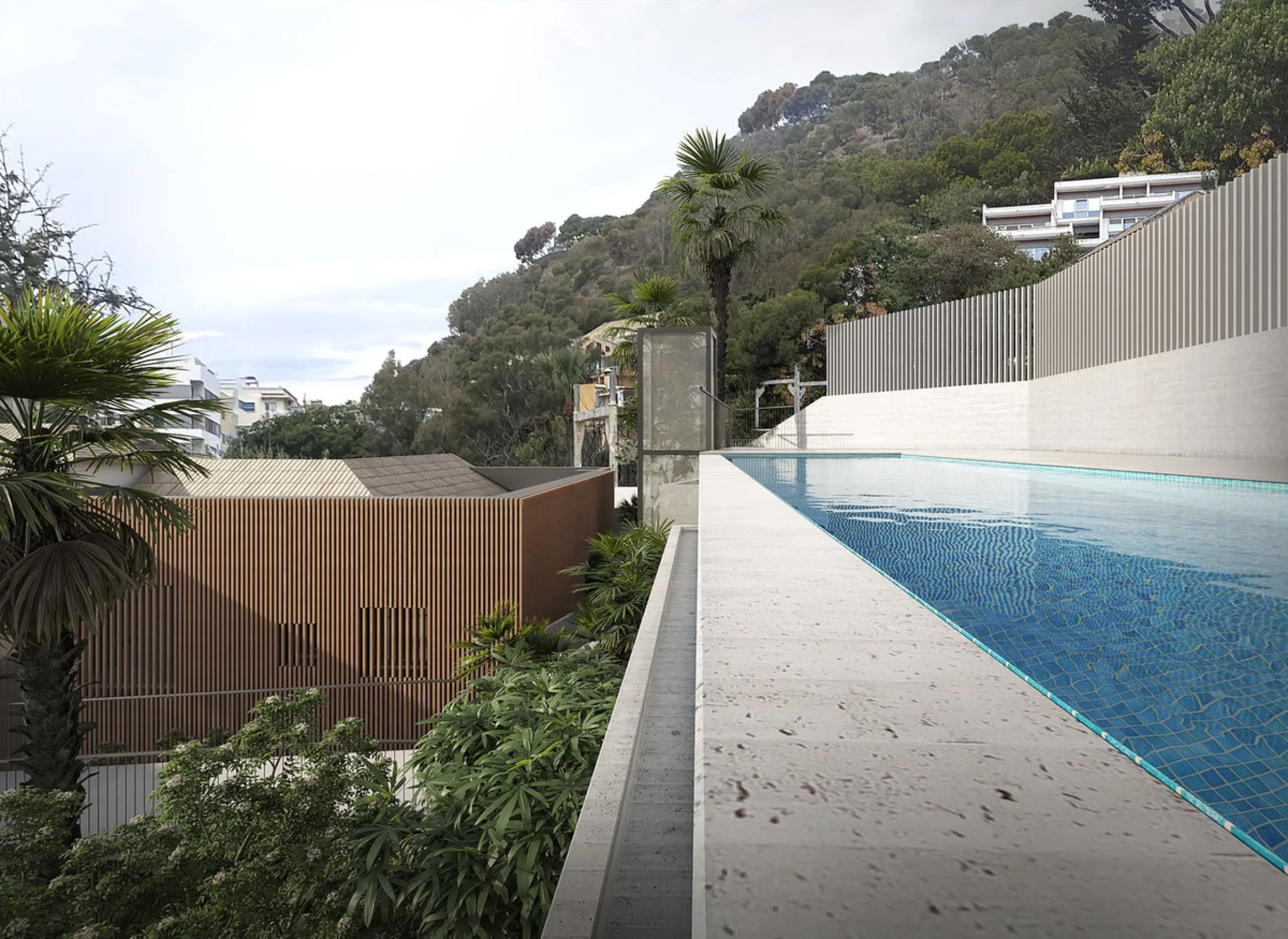 We present an exclusive two-bedroom, two-bathroom apartment located in one of Málaga's most distinguished developments.