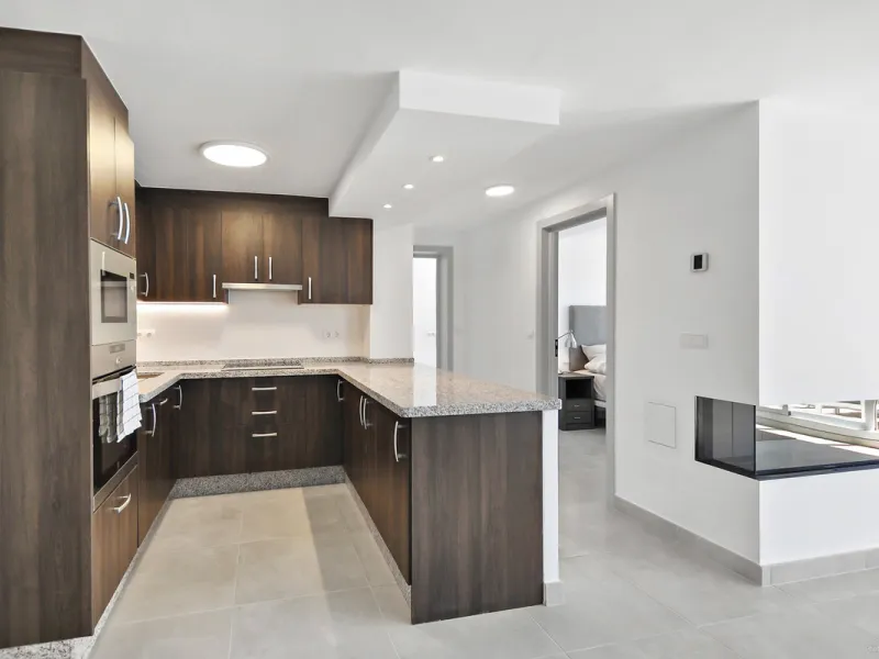 Welcome to this bright and stylish apartment where modern design meets an unbeatable location with stunning views of the Mediterranean. A home that offers open spaces, contemporary comfort, and a spacious terrace perfect for relaxation and entertaining.