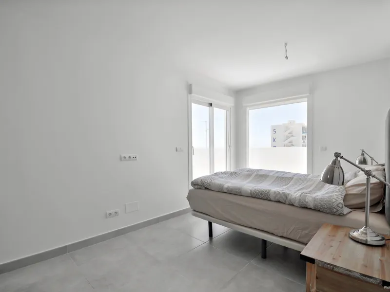 Welcome to this bright and stylish apartment where modern design meets an unbeatable location with stunning views of the Mediterranean. A home that offers open spaces, contemporary comfort, and a spacious terrace perfect for relaxation and entertaining.