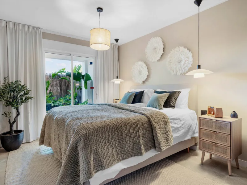 Discover this beautifully designed 4-bedroom, 2-bathroom apartment inspired by timeless Scandinavian aesthetics, blending modern sophistication with natural touches for a serene and stylish living experience. Ideally located in a gated community with priv