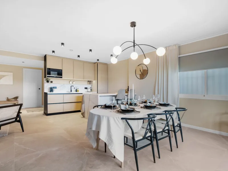 Discover this beautifully designed 4-bedroom, 2-bathroom apartment inspired by timeless Scandinavian aesthetics, blending modern sophistication with natural touches for a serene and stylish living experience. Ideally located in a gated community with priv