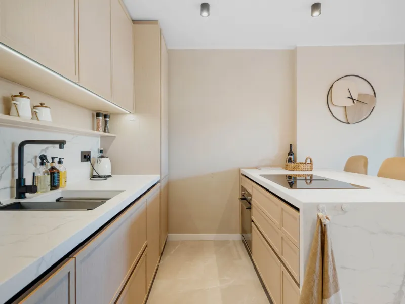 Discover this beautifully designed 4-bedroom, 2-bathroom apartment inspired by timeless Scandinavian aesthetics, blending modern sophistication with natural touches for a serene and stylish living experience. Ideally located in a gated community with priv