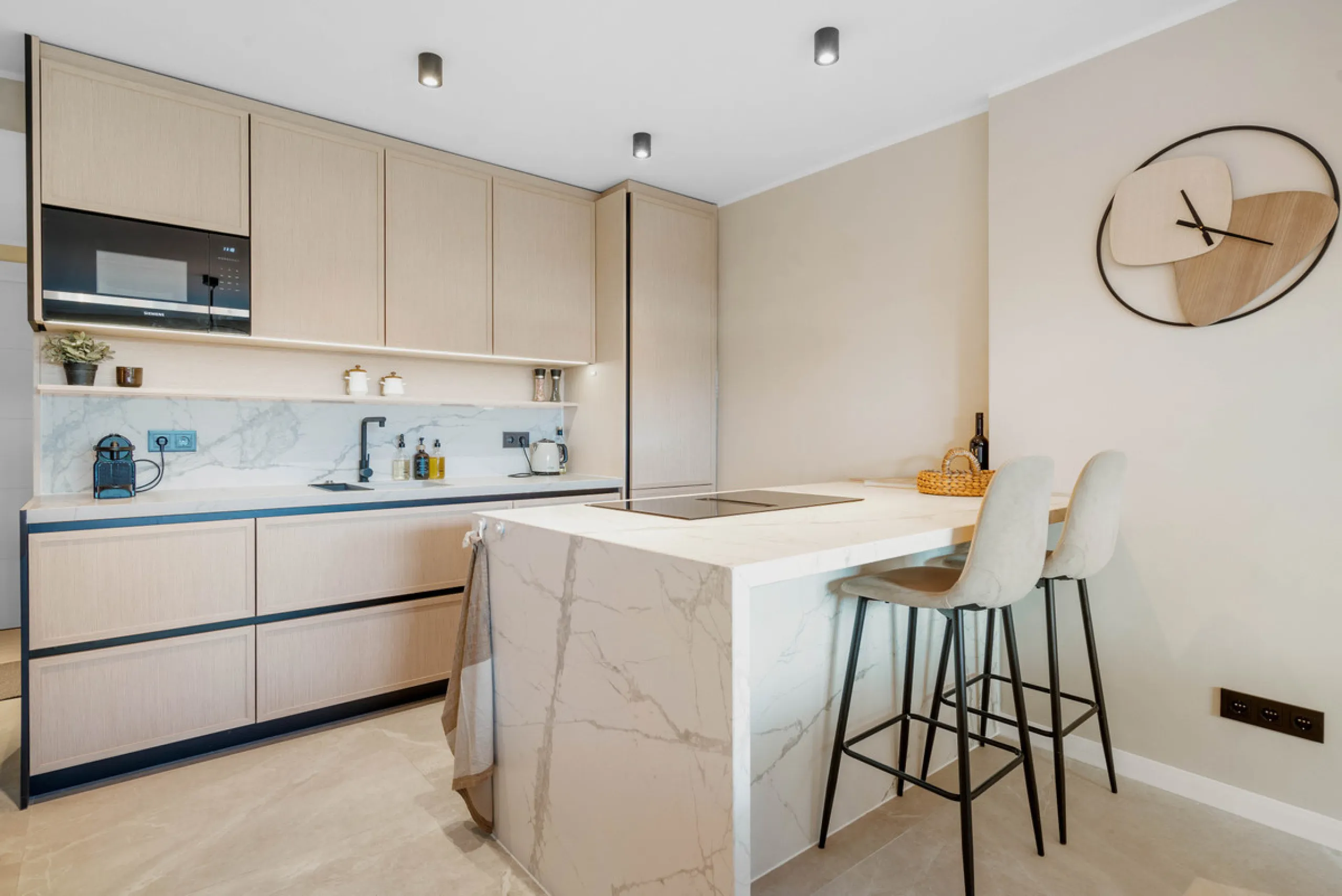 Discover this beautifully designed 4-bedroom, 2-bathroom apartment inspired by timeless Scandinavian aesthetics, blending modern sophistication with natural touches for a serene and stylish living experience. Ideally located in a gated community with priv