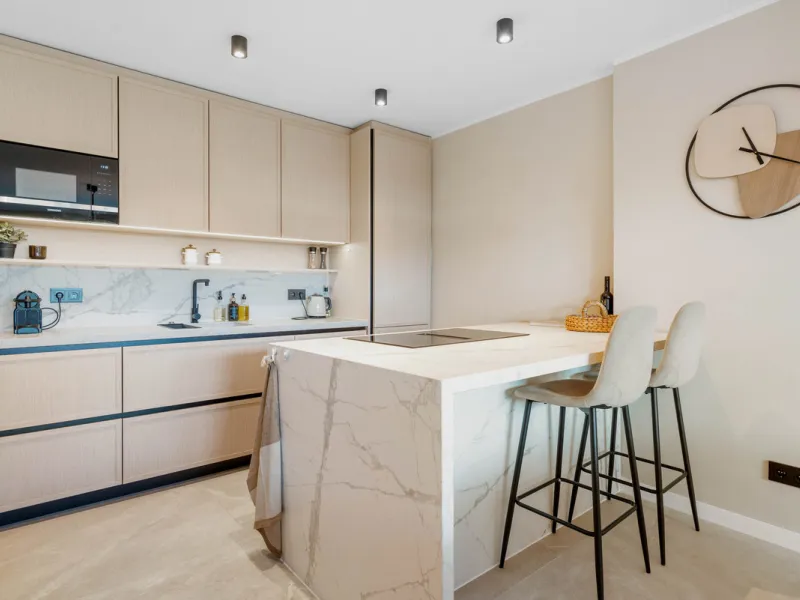 Discover this beautifully designed 4-bedroom, 2-bathroom apartment inspired by timeless Scandinavian aesthetics, blending modern sophistication with natural touches for a serene and stylish living experience. Ideally located in a gated community with priv