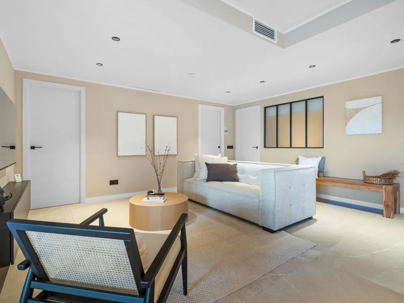 Discover this beautifully designed 4-bedroom, 2-bathroom apartment inspired by timeless Scandinavian aesthetics, blending modern sophistication with natural touches for a serene and stylish living experience. Ideally located in a gated community with priv