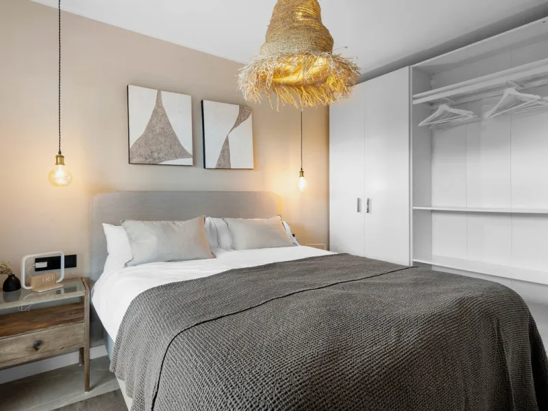 Discover this beautifully designed 4-bedroom, 2-bathroom apartment inspired by timeless Scandinavian aesthetics, blending modern sophistication with natural touches for a serene and stylish living experience. Ideally located in a gated community with priv