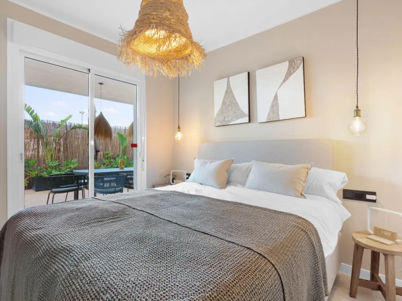 Discover this beautifully designed 4-bedroom, 2-bathroom apartment inspired by timeless Scandinavian aesthetics, blending modern sophistication with natural touches for a serene and stylish living experience. Ideally located in a gated community with priv