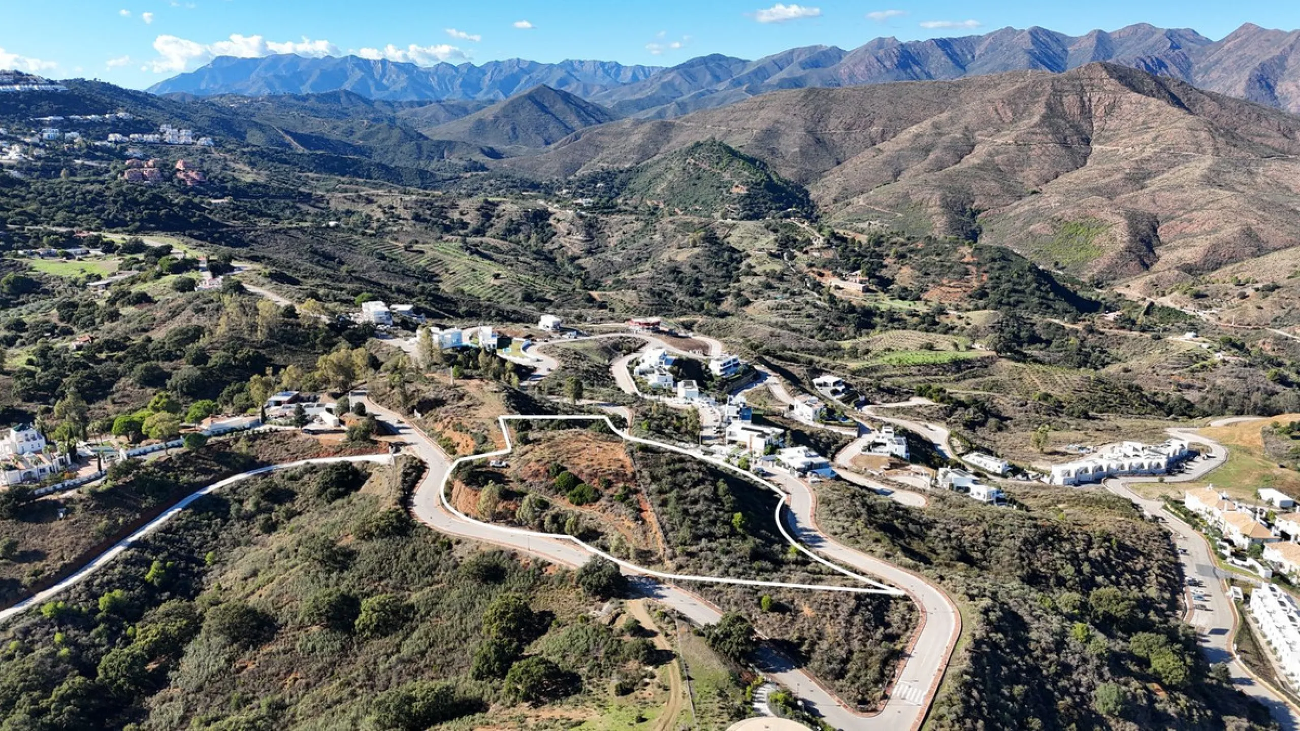 Frontline golf plot at La Cala Golf, comprised of 5 individual villa plots, priced at €3,000,000.