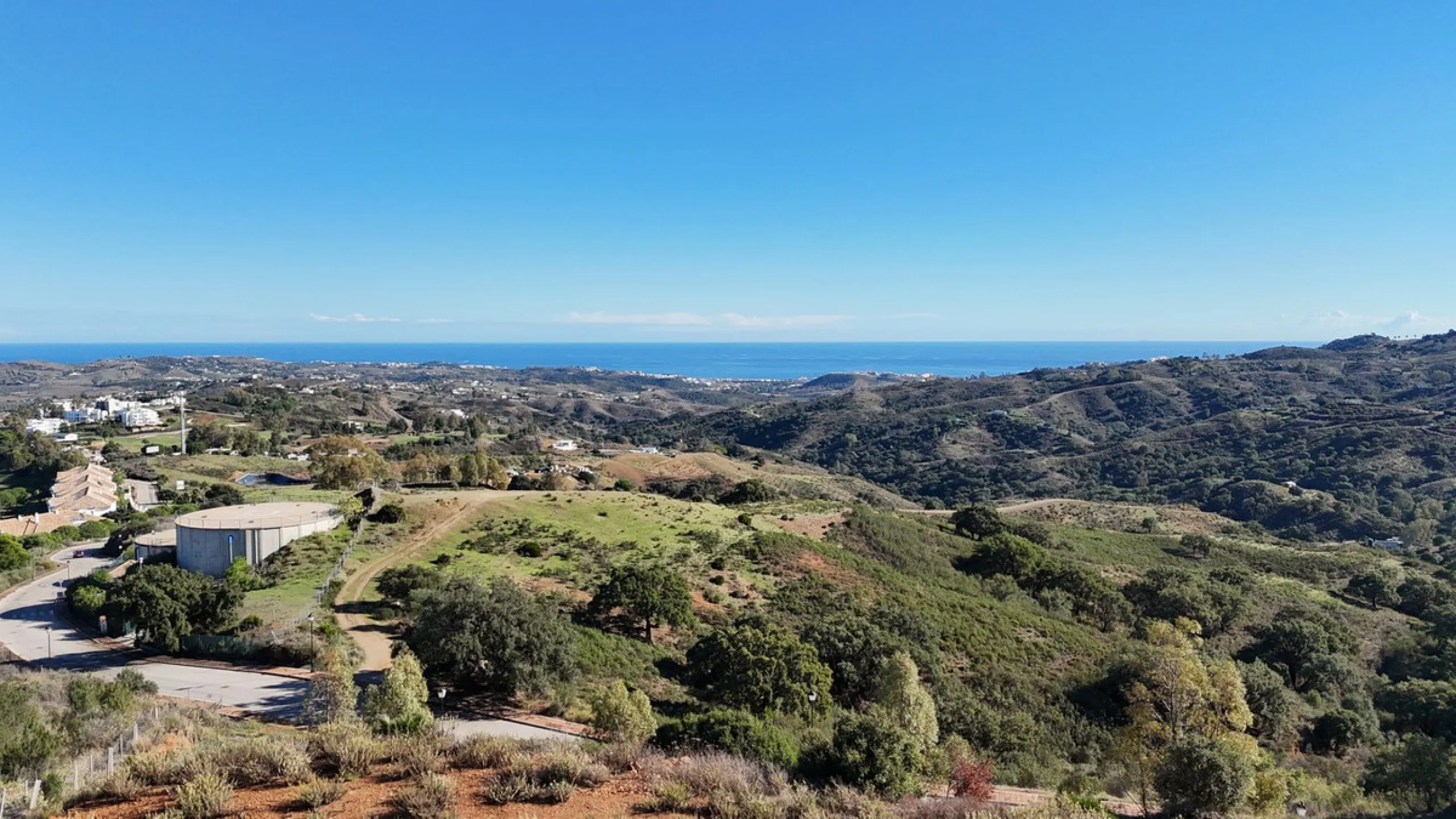 Frontline golf plot at La Cala Golf, comprised of 5 individual villa plots, priced at €3,000,000.