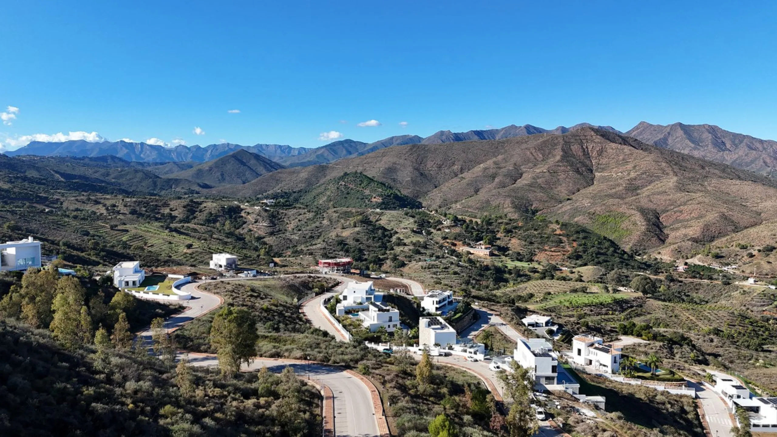 Frontline golf plot at La Cala Golf, comprised of 5 individual villa plots, priced at €3,000,000.