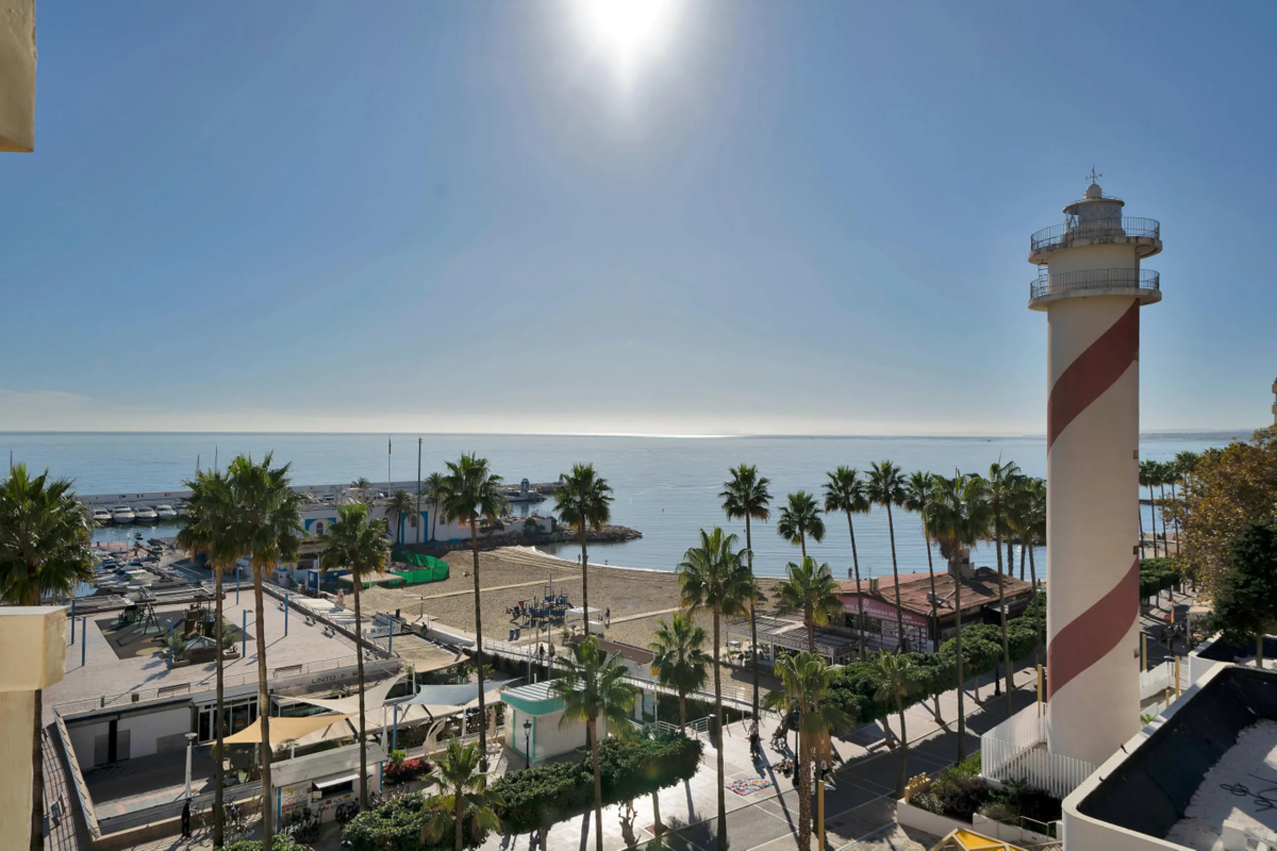 Renovated apartment with stunning sea views on the beachfront.