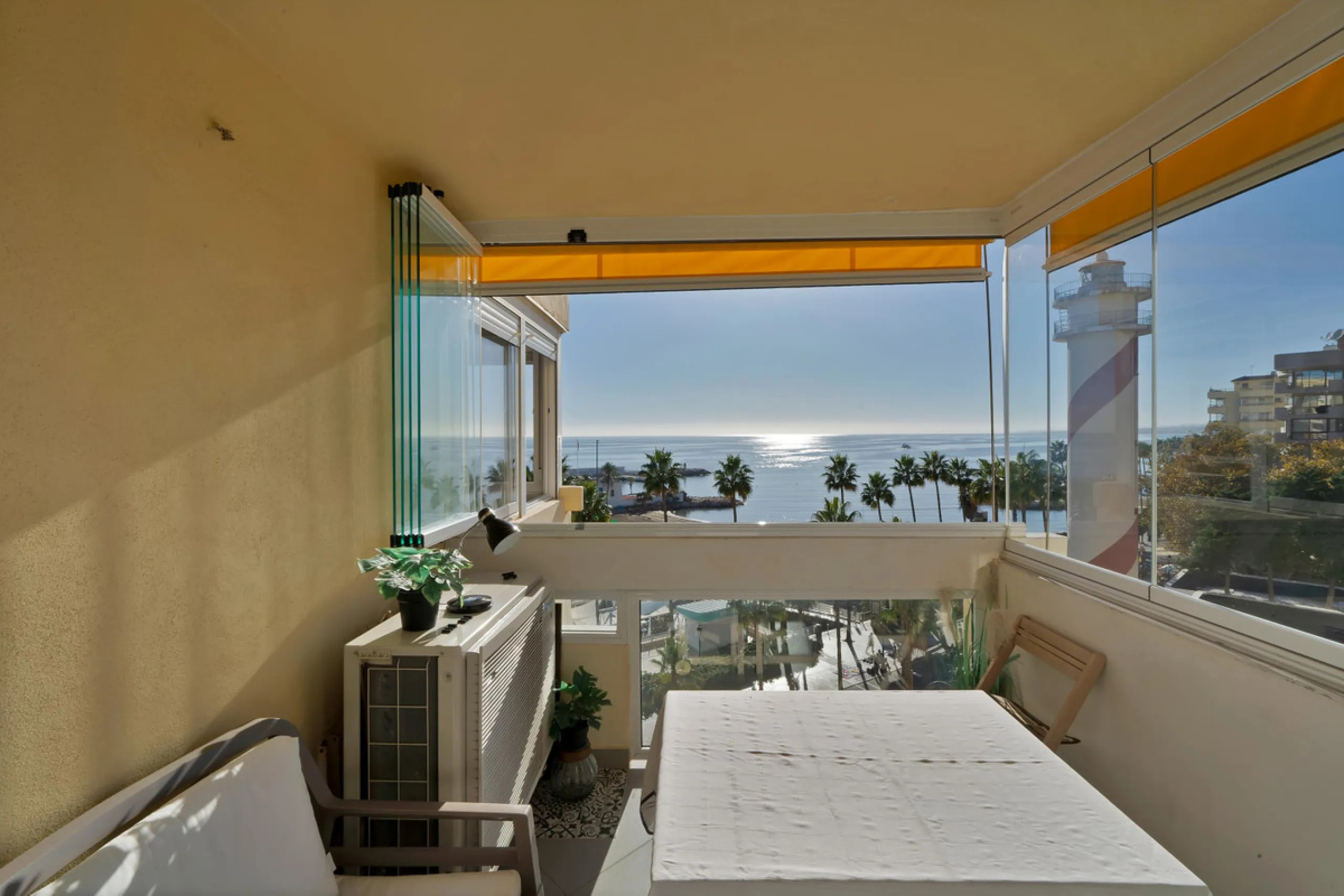 Renovated apartment with stunning sea views on the beachfront.