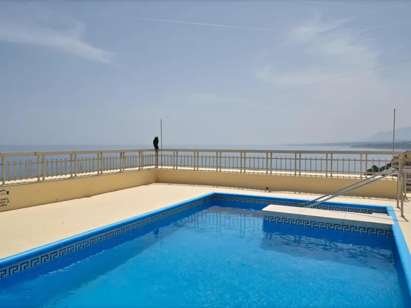 Renovated apartment with stunning sea views on the beachfront.