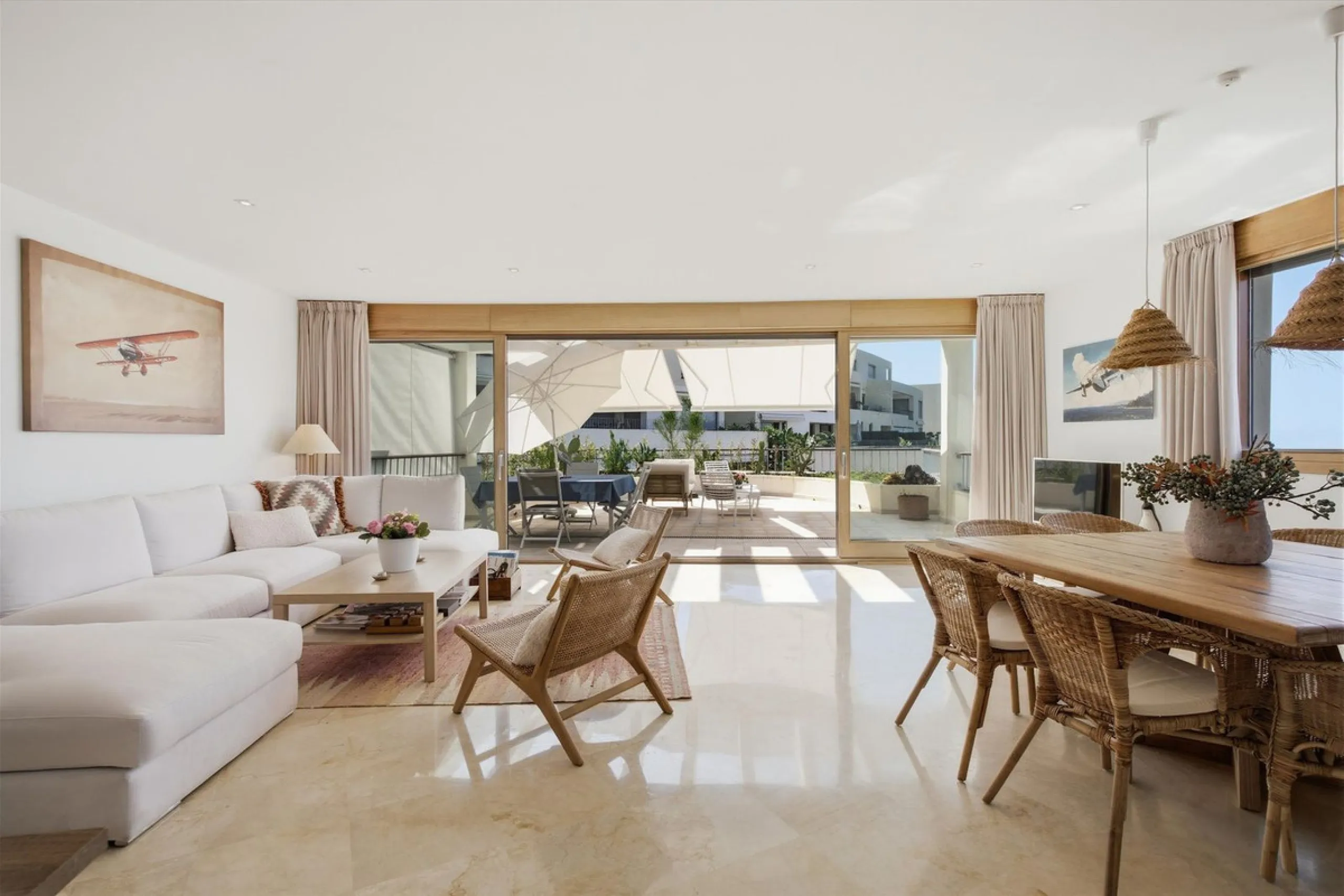 Penthouse with sea and coastal views, Las Lomas de los Monteros, Marbella