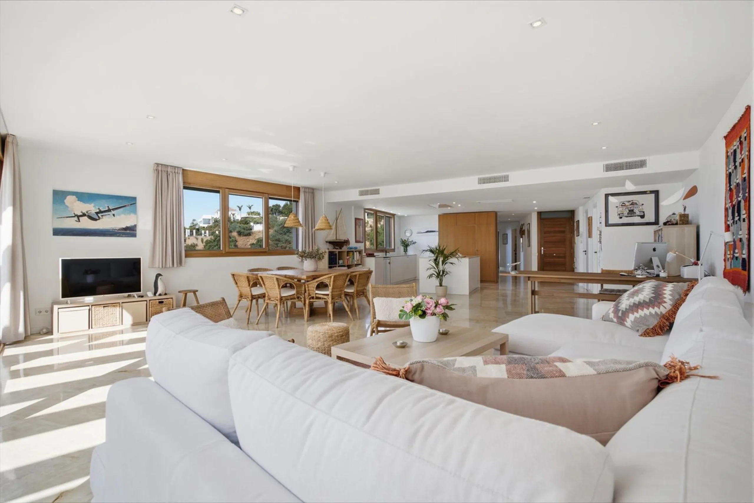 Penthouse with sea and coastal views, Las Lomas de los Monteros, Marbella