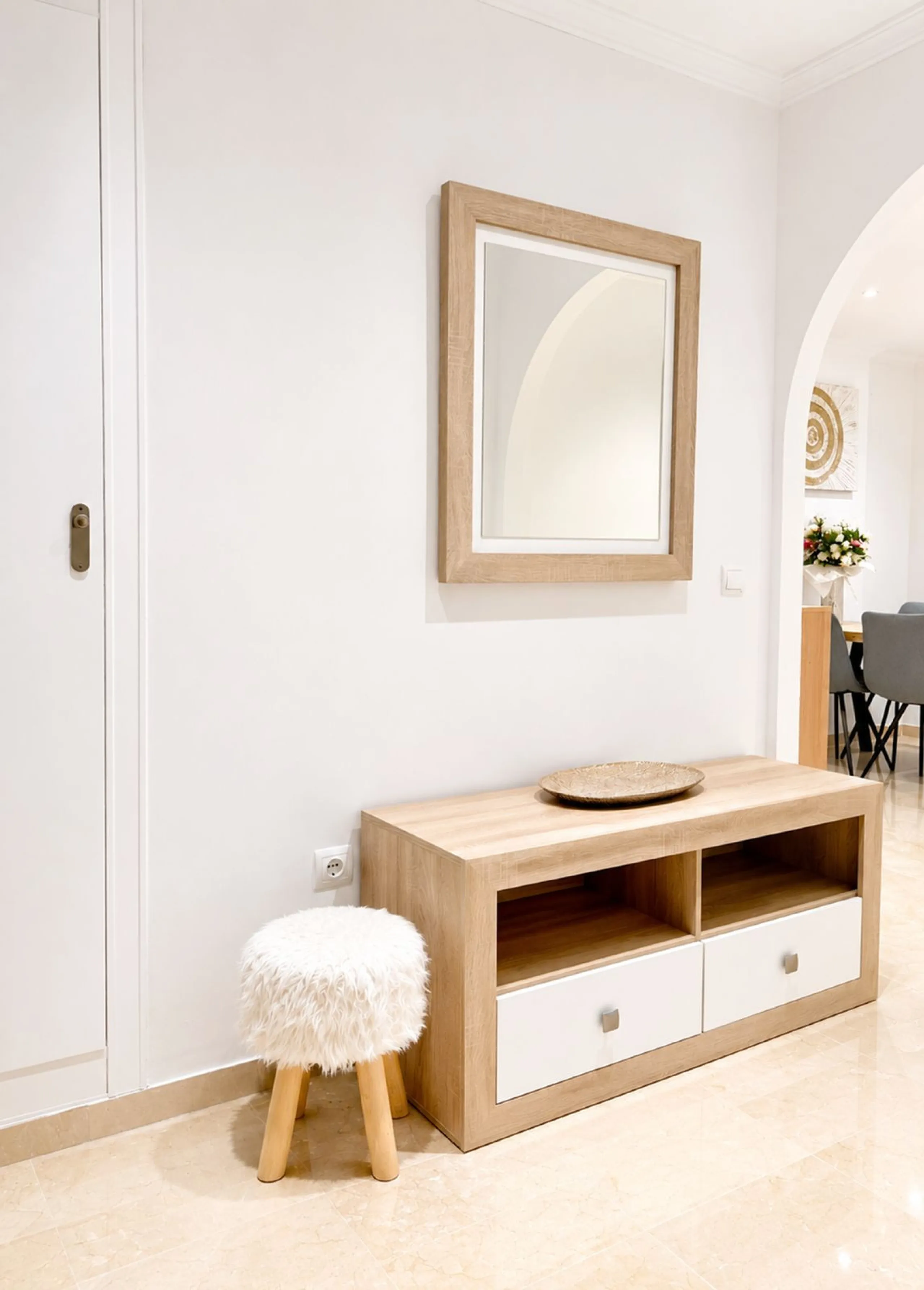 Fully renovated Golden Mile apartment with sea views.