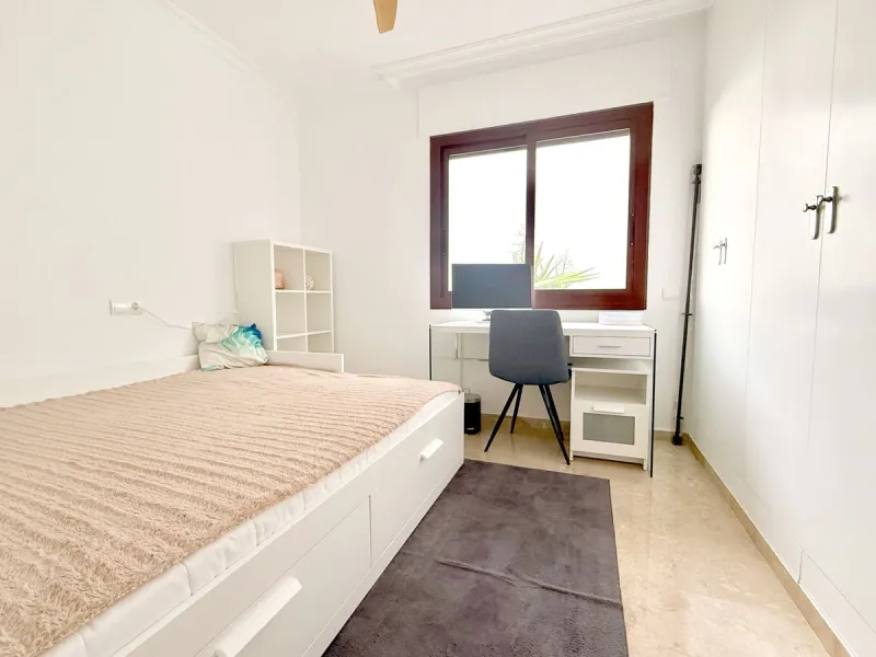 Fully renovated Golden Mile apartment with sea views.