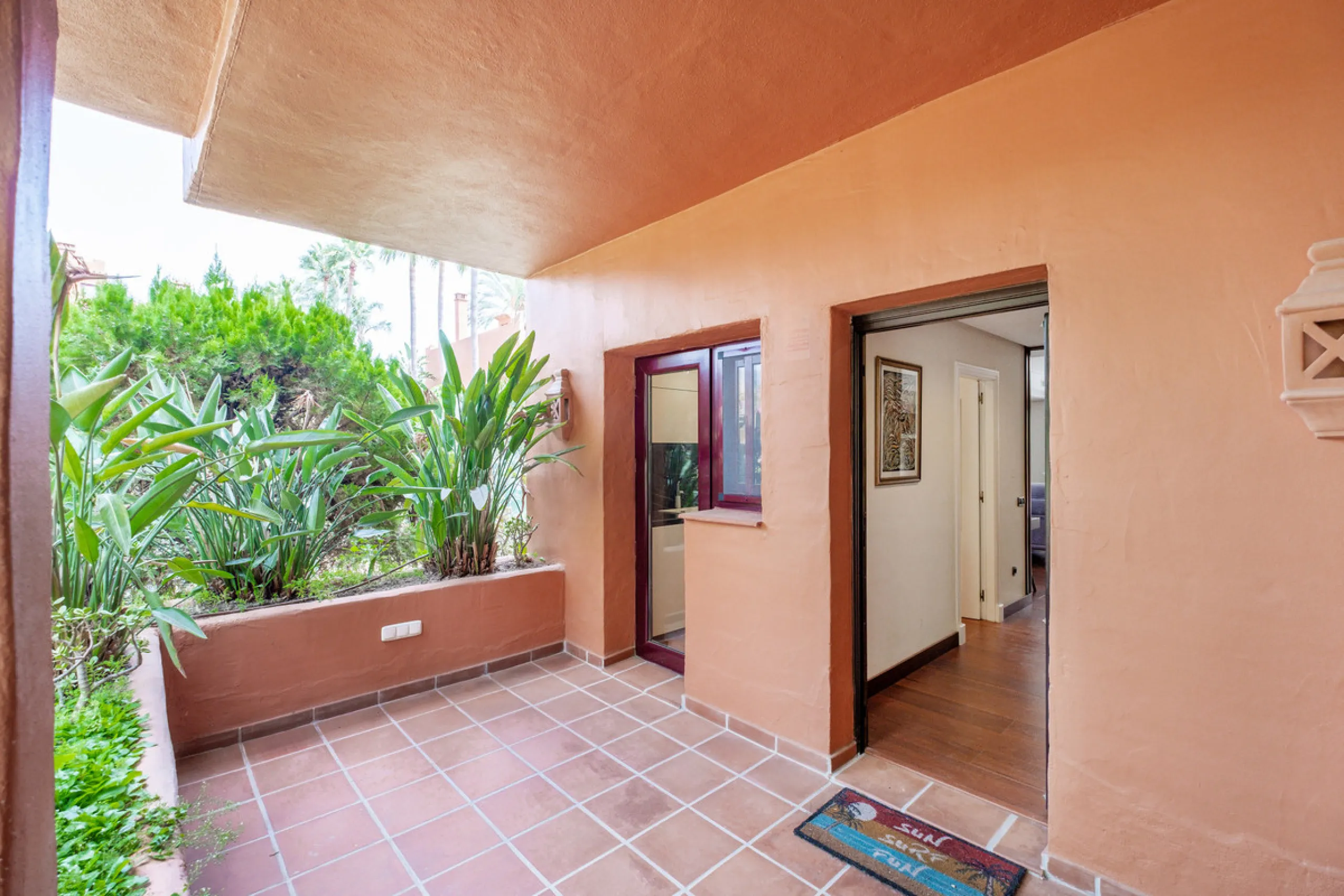 Just a short walk from Puente Romano and the beach, this fully renovated corner-unit villa is located in the exclusive gated community of Monte Marbella Club, with only 17 homes.