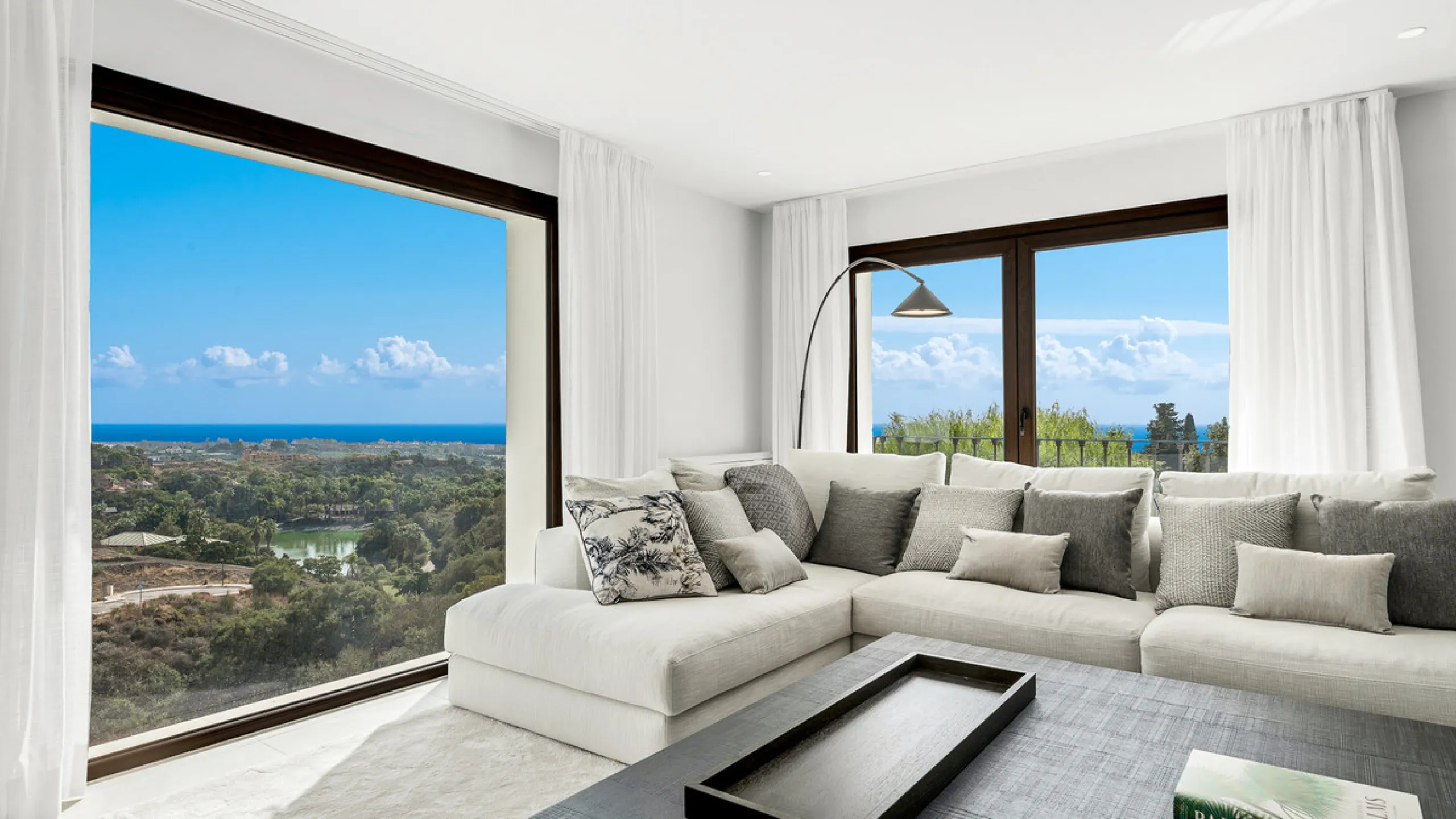Modern Andalusian Treasure with Breathtaking Sea and Mountain Views