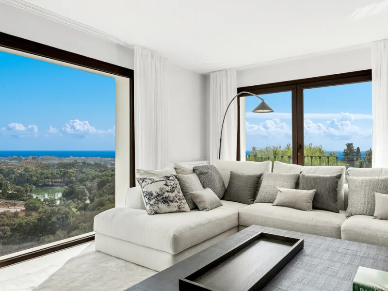 Modern Andalusian Treasure with Breathtaking Sea and Mountain Views