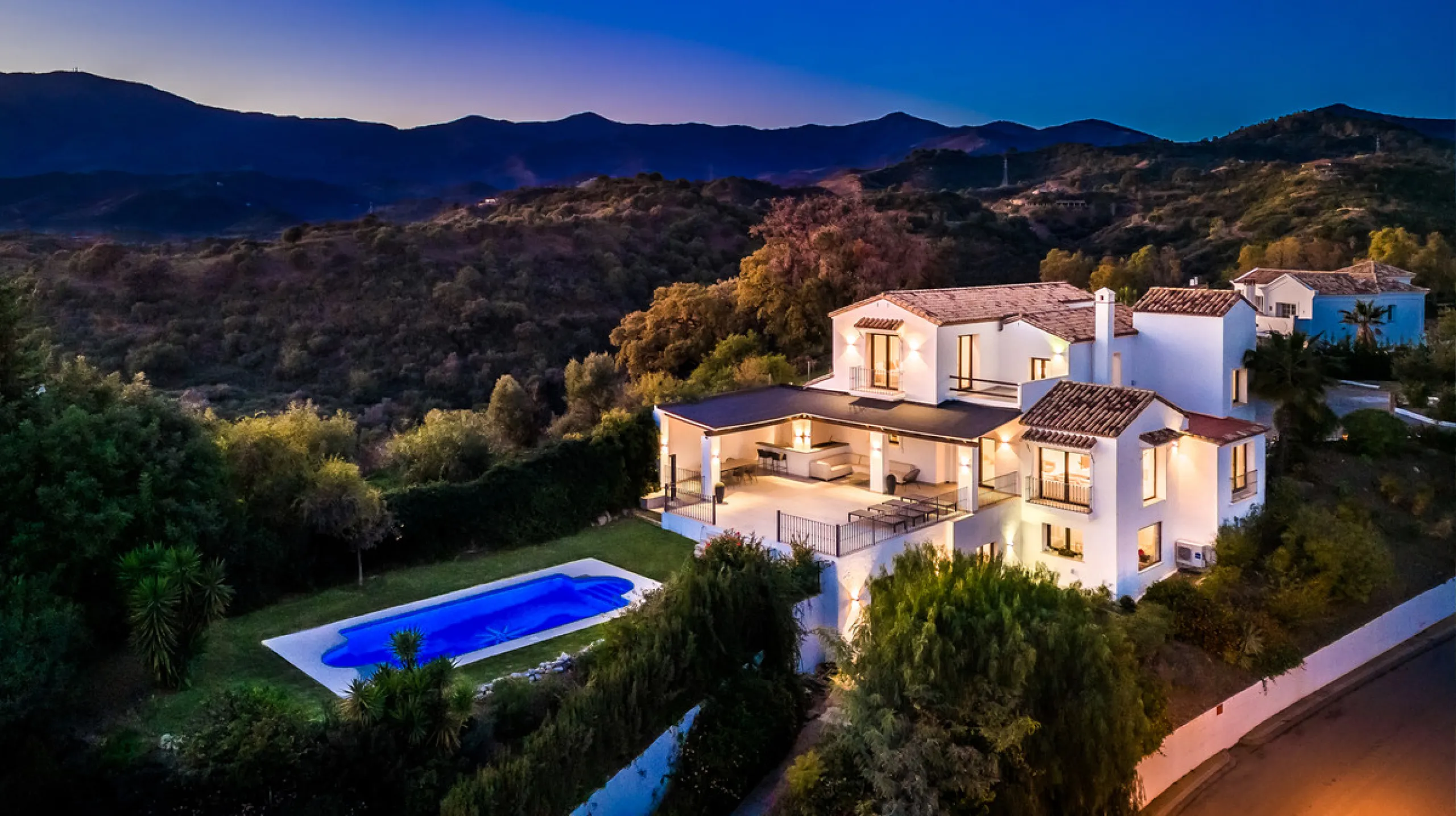 Modern Andalusian Treasure with Breathtaking Sea and Mountain Views