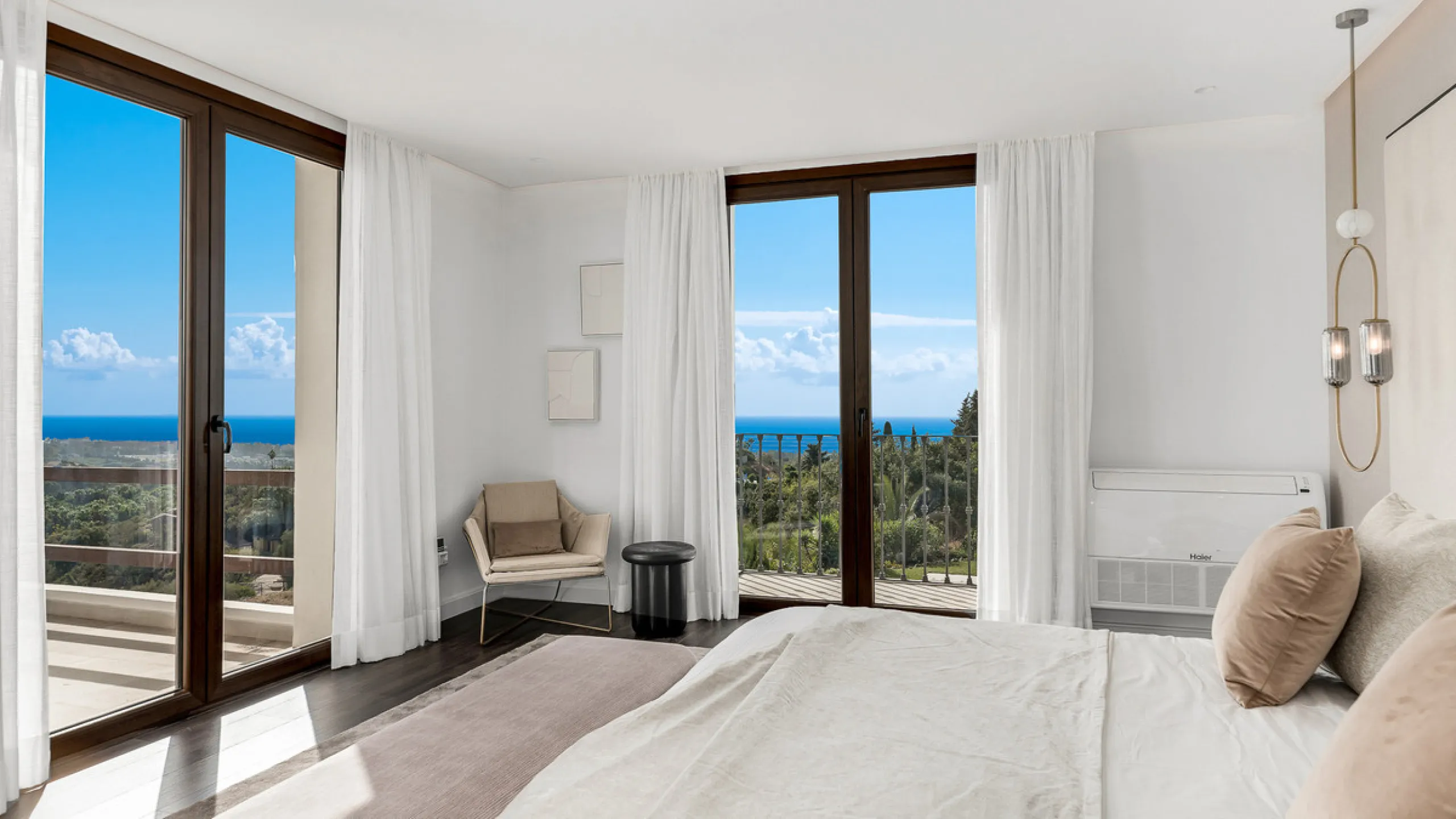 Modern Andalusian Treasure with Breathtaking Sea and Mountain Views