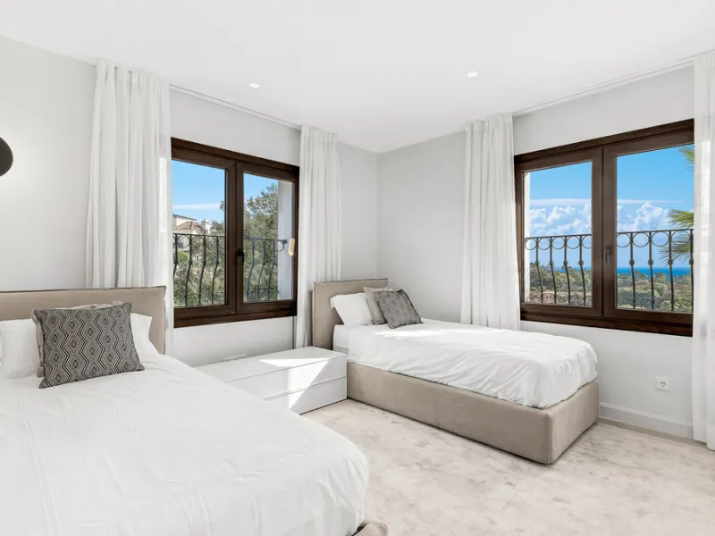 Modern Andalusian Treasure with Breathtaking Sea and Mountain Views