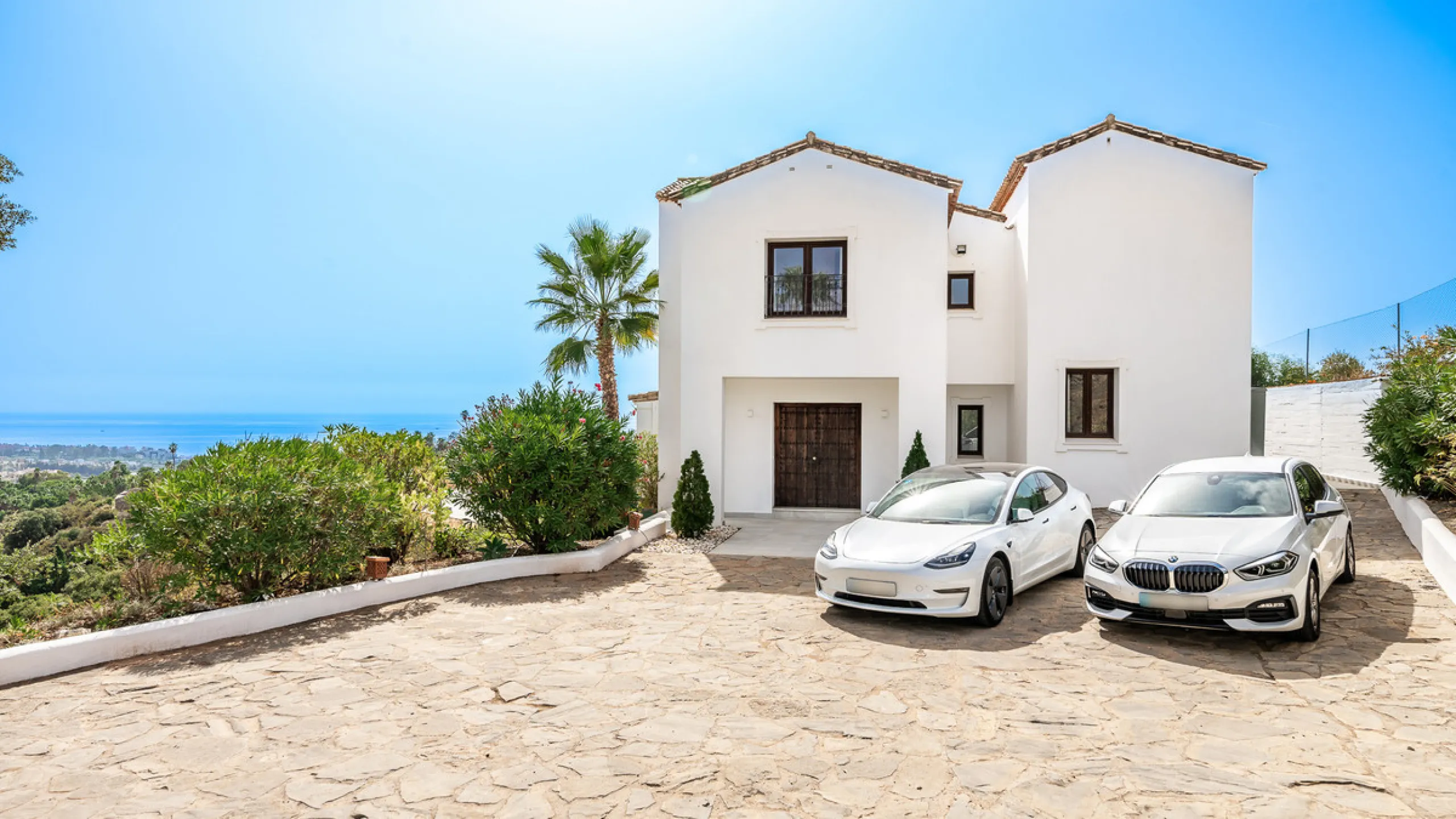 Modern Andalusian Treasure with Breathtaking Sea and Mountain Views