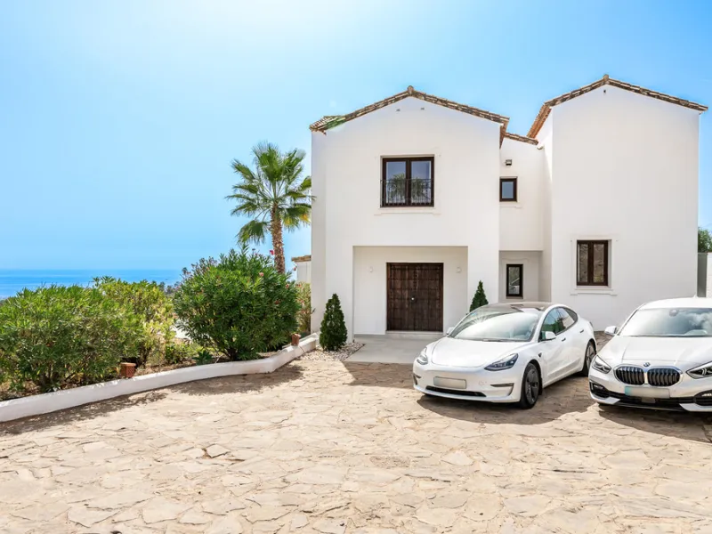 Modern Andalusian Treasure with Breathtaking Sea and Mountain Views