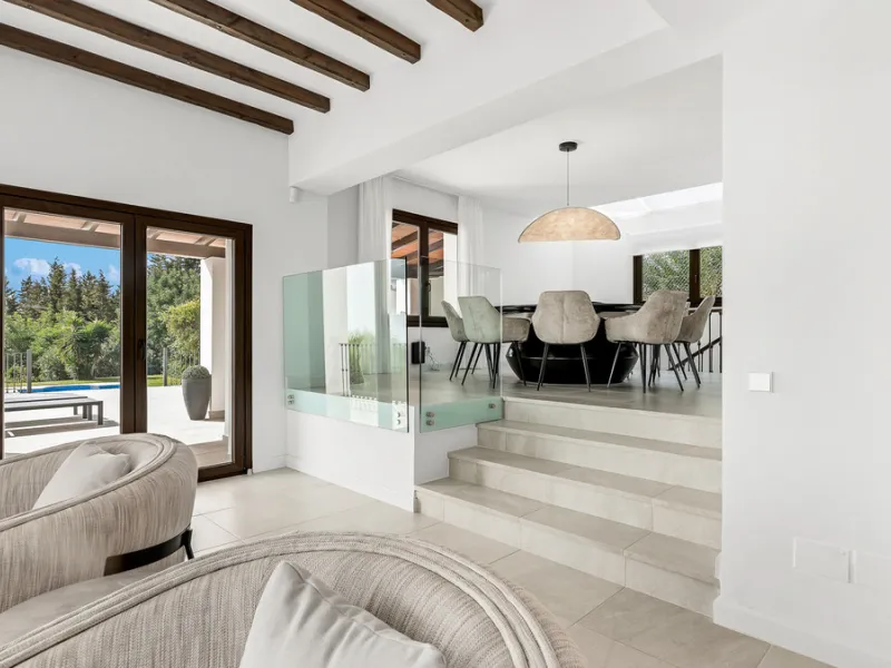 Modern Andalusian Treasure with Breathtaking Sea and Mountain Views