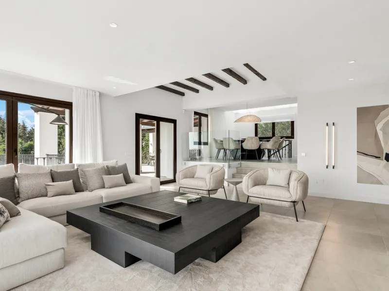 Modern Andalusian Treasure with Breathtaking Sea and Mountain Views