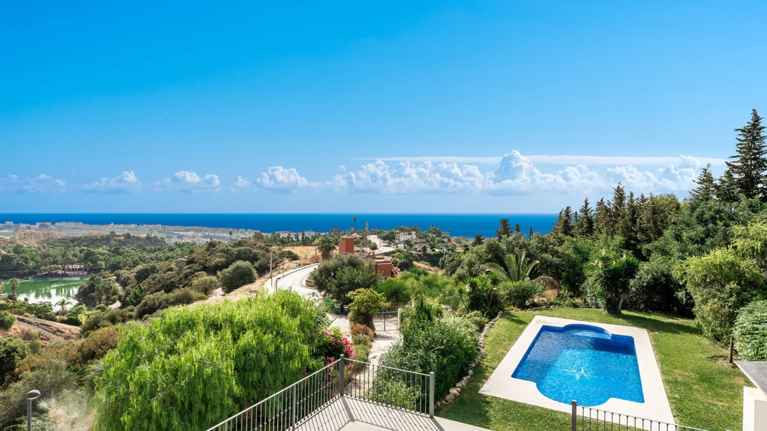 Modern Andalusian Treasure with Breathtaking Sea and Mountain Views