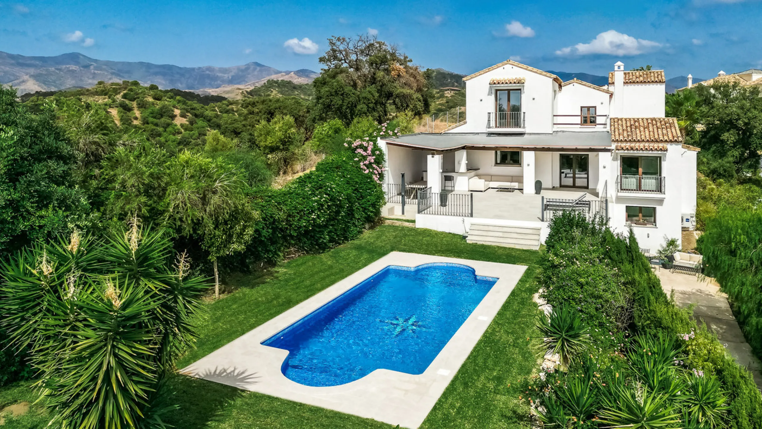 Modern Andalusian Treasure with Breathtaking Sea and Mountain Views