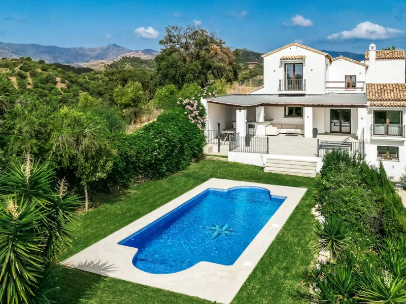 Modern Andalusian Treasure with Breathtaking Sea and Mountain Views