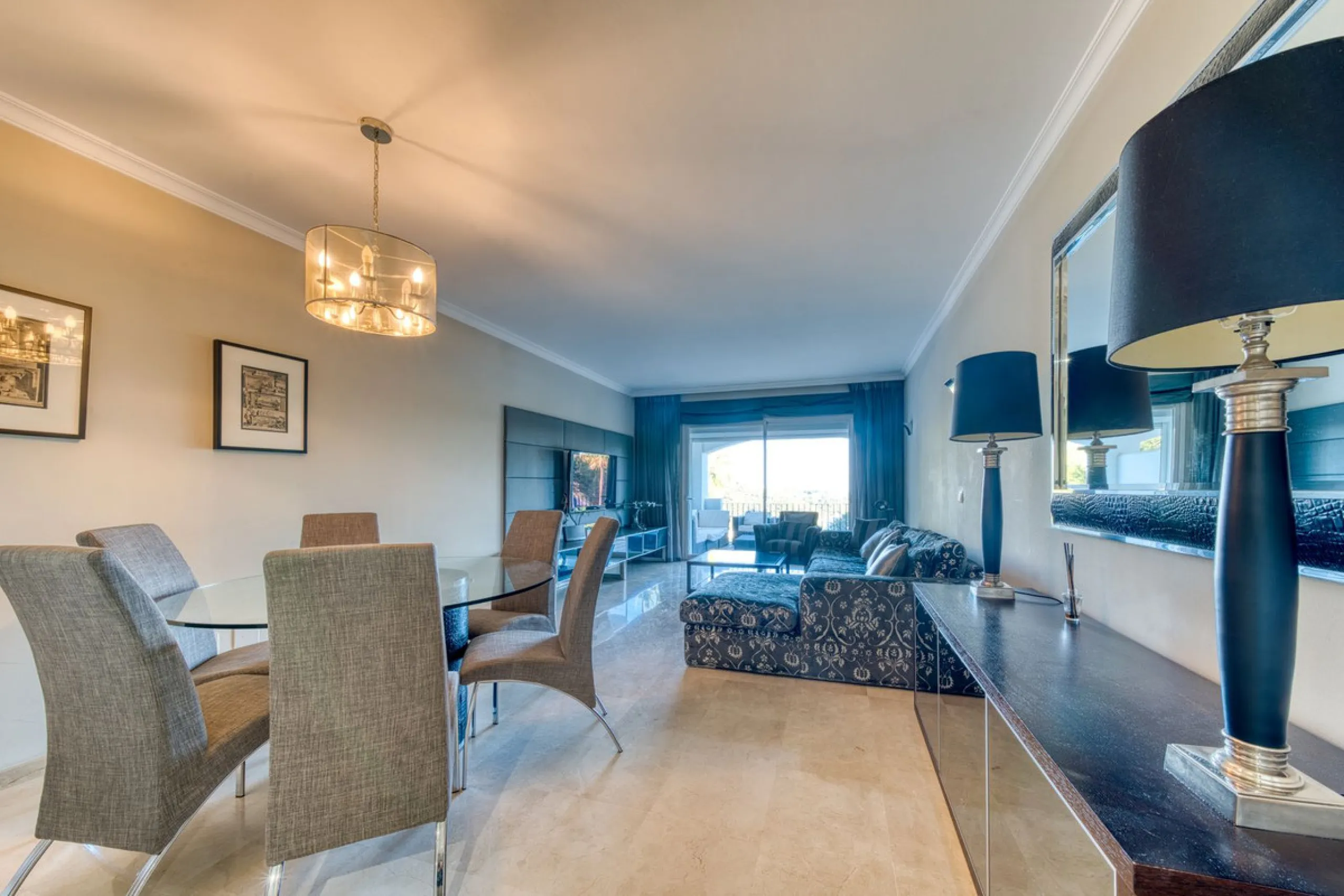 Expansive Mountain and Sea View Apartment Near Golf Valley | Marbella