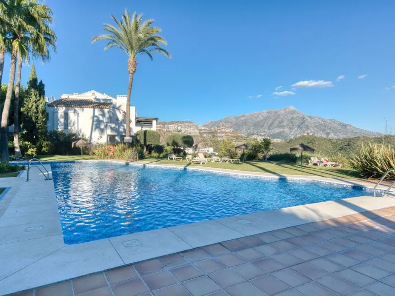 Expansive Mountain and Sea View Apartment Near Golf Valley | Marbella
