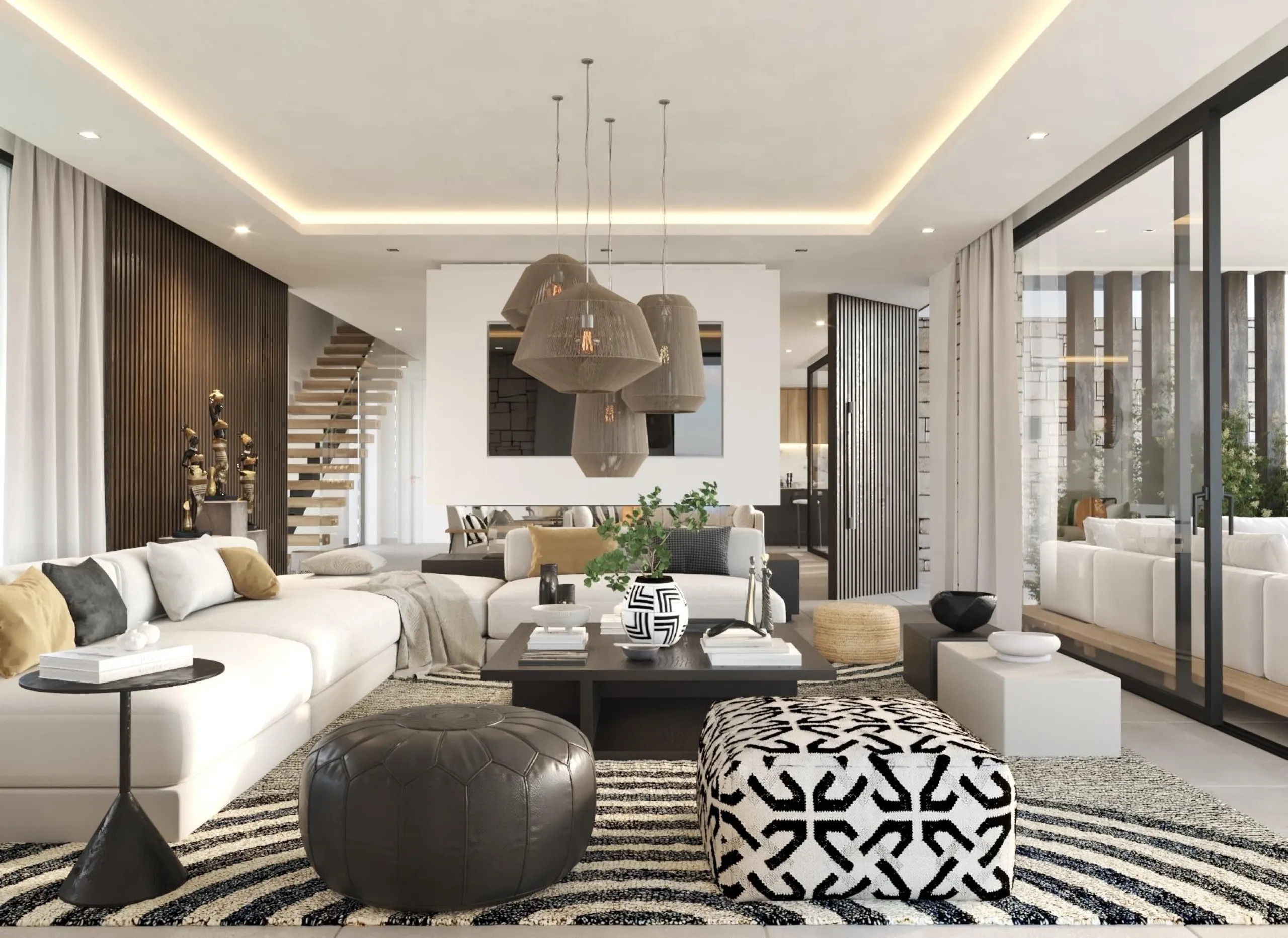 NEW BUILD VILLAS IN BENALMADENA & & Located in the prestigious La Capellanía area, this exclusive collection of seven Luxurious New Build villas offers unparalleled views of the Mediterranean Sea, majestic mountains, and the scenic landscapes of Mij