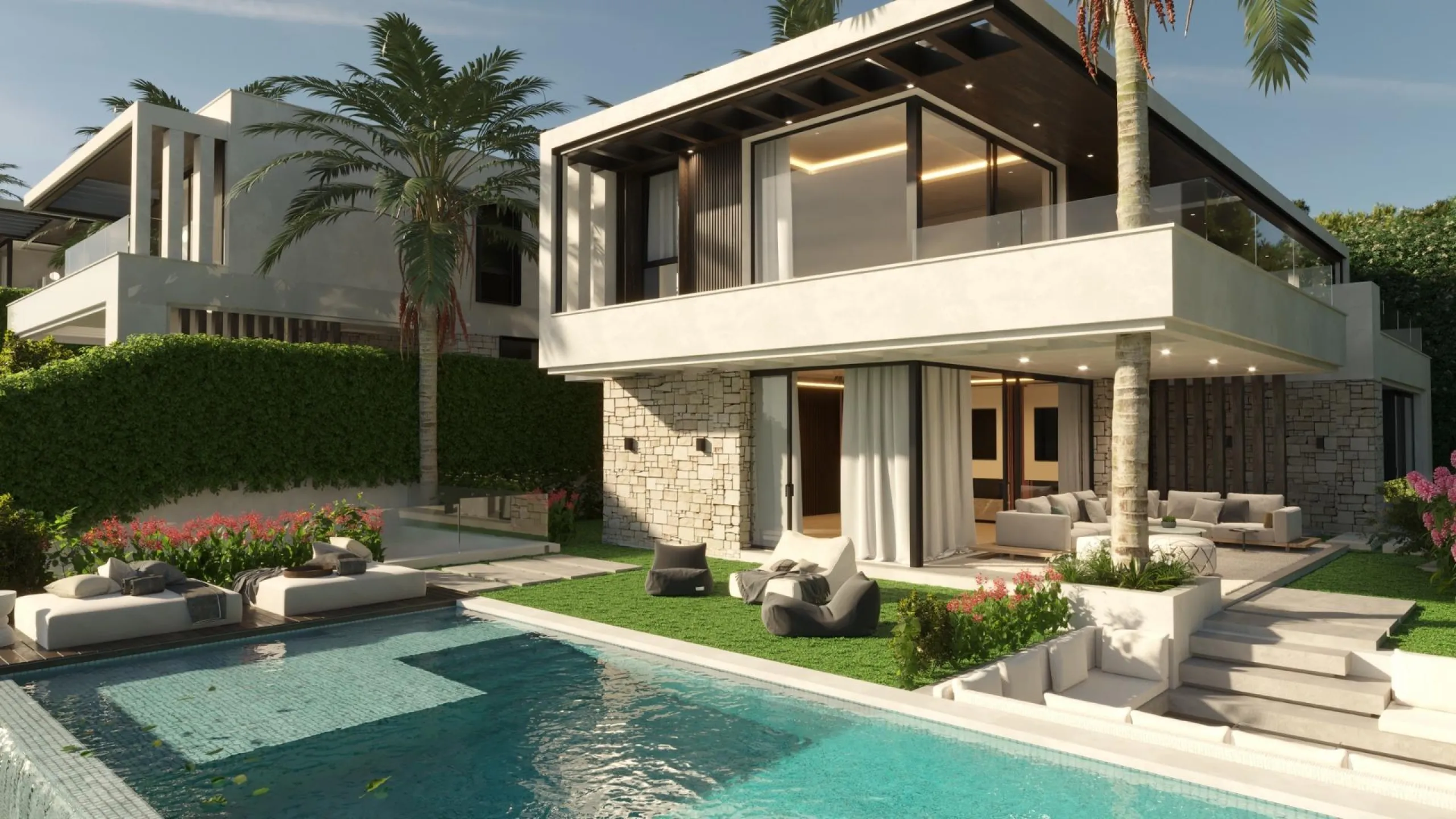 NEW BUILD VILLAS IN BENALMADENA & & Located in the prestigious La Capellanía area, this exclusive collection of seven Luxurious New Build villas offers unparalleled views of the Mediterranean Sea, majestic mountains, and the scenic landscapes of Mij