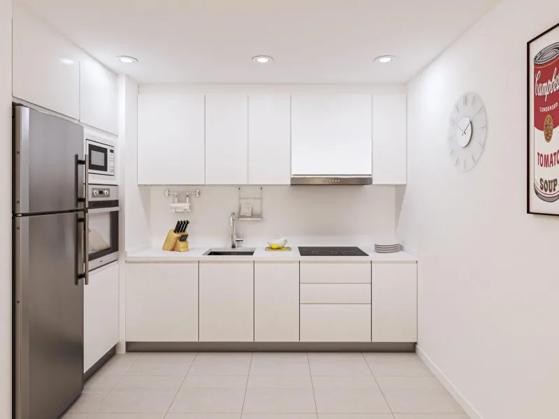 NEW BUILD APARTMENTS IN MALAGA& & New Build residential complex consists of 35 apartments distributed in Ground Floor+7 in two buildings, with various types of 1 and 2 bedrooms in a unique building in the city centre. With a modern and contemporary 