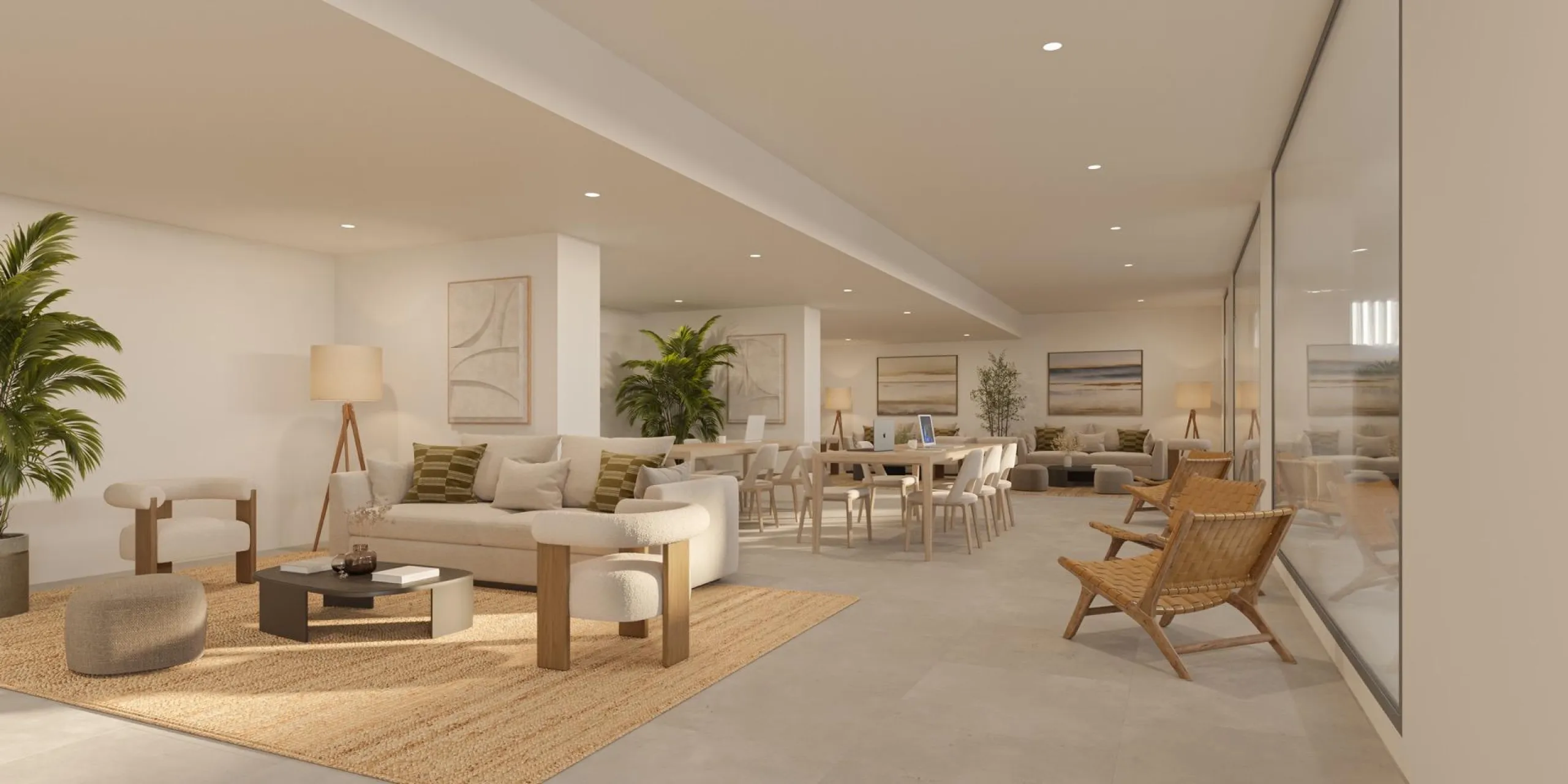 Fabulous exclusive project of 2, 3 and 4 bedroom detached and multi-family homes in Elviria playa, one of the most exclusive residential areas of Marbella East and one of the best beaches on the Costa del Sol. & & Air-conditioning system with aeroth
